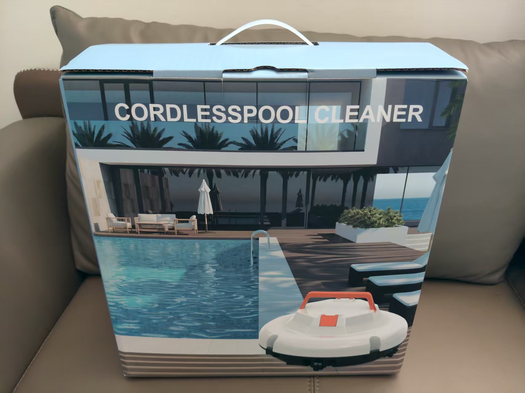 Wireless Robotic Pool Cleaner - Floor Cleaning Model