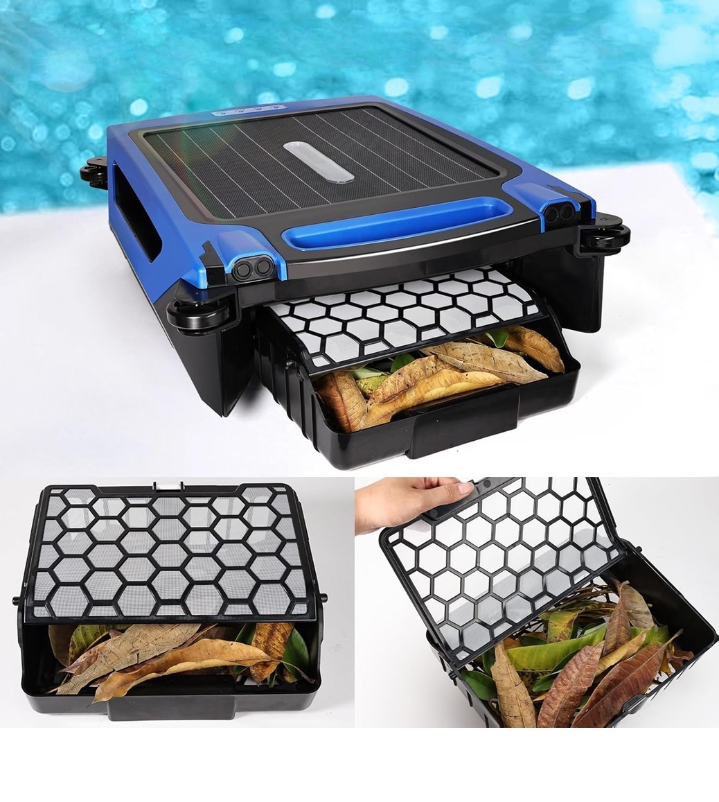Solar Pool Surface Cleaning Robot