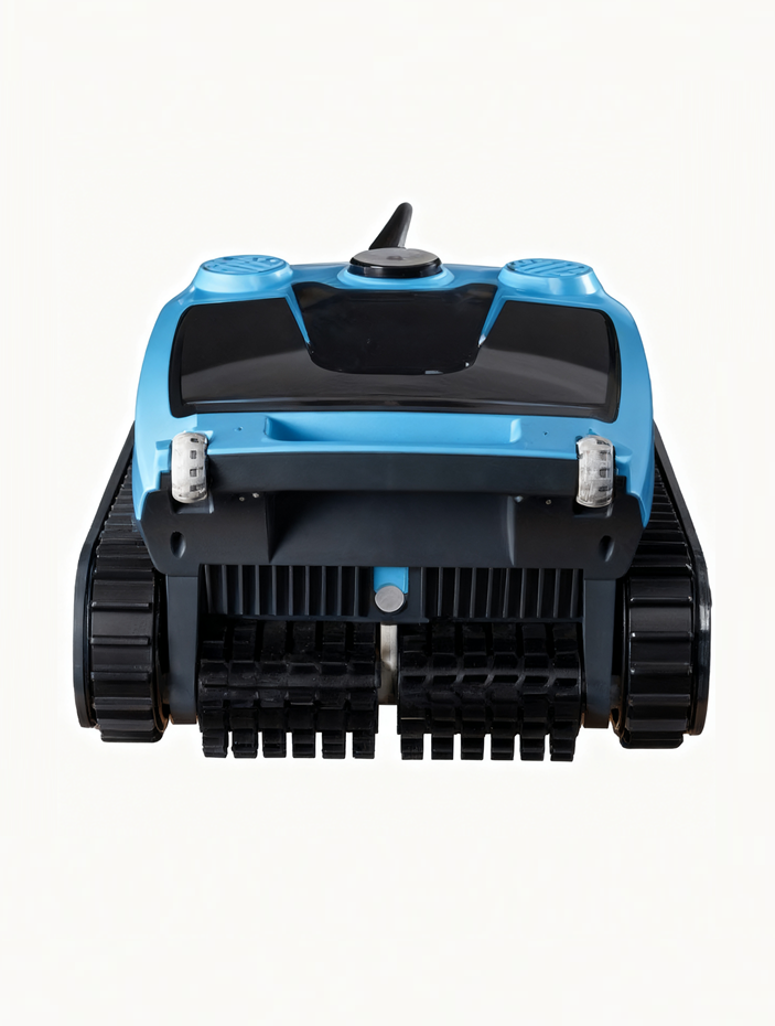 Advanced Pool Cleaning Robot with Magnetic Wireless Charging